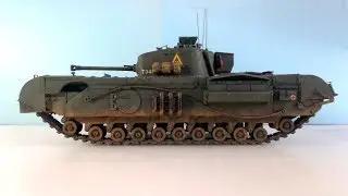 Churchill MkVII (Tamiya ref. 210) + Fotograbado Eduard (ref. 35135).