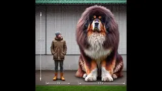 Тибетский мастиф &mdash; самая свирепая собака в мире #тибетский