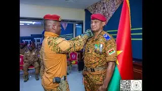 Remise des insignes : Moussa Diallo, nouveau Général de Brigade