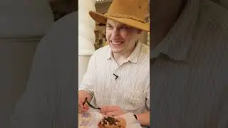 Two Brits try GIANT Apple Pie!