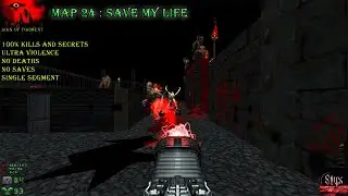 Doom 2 Sign of Torment Map 24 : Save My Life ( Ultra Violence 100% )