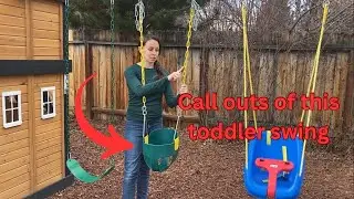 Review - Original High Back Full Bucket Toddler Swing Seat