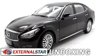 Unboxing of 1:18 Infiniti Q70L by Paudi + reveiw