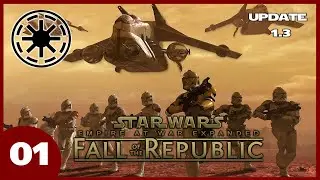 The Battle Of Balmorra - Fall of the Republic 1.3 Mod - S2 - Ep 01 - Star Wars Empire at War