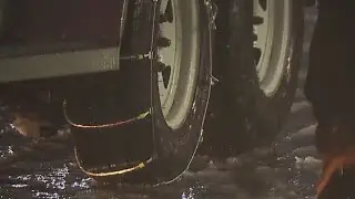 Snow begins to cause travel delays near Nyack