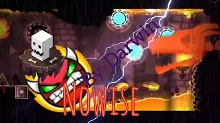 Geometry Dash - NOWISE😈(💯%)(No Coin)(Hard Demon)(by-Darwin)(Doom Gauntlet)(#52 Demon)