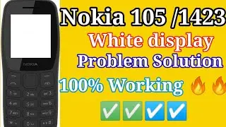 Nokia 105 White display🔥 || Nokia 1423 white display problem || Nokia 1423 White display solution 💯