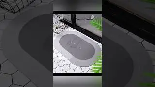 Water Absorbing Mats for Bathroom | Bathroom Mats that Absorb Water | Waterproof Mats #shorts #trend
