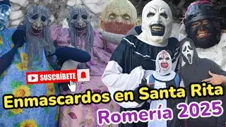 En La Romería también salen Enmascarados😬 Santa Rita Chalatenango #elsalvador #2025