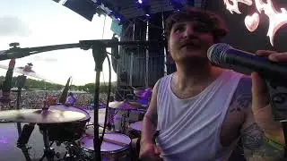 Wet Leg - Full Set Drum Cam - (Benic&agrave;ssim 2023)