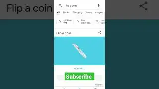 #shorts | flip a coin on Google try this | science se panga