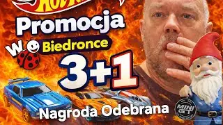 Hot Wheels Promocja 3+1💥Nagroda od Krasnala Odebrałem💥👍❤️🚘