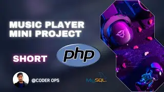 Project : Music player Using PHP, MySQL, Bootstrap