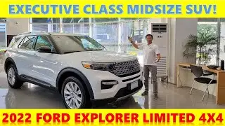 The 2022 Ford Explorer Limited 4x4 is a Premium Midsize SUV for the Executive! [Car Review]