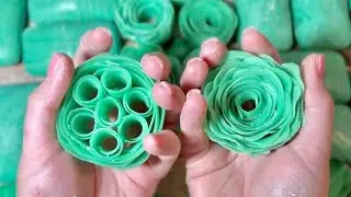 IRISH SPRING DRY SOAP CUTTING ASMR🍀