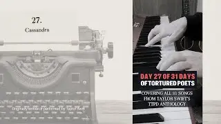 Cassandra Cover - Day 27 of 31 Days of Tortured Poets