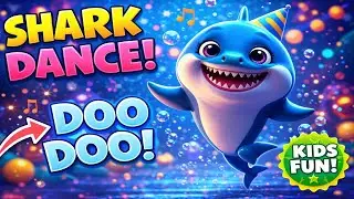 Shark Dance! Party 🦈 | Fun Kids Dance Song | Momo Mimi Fun