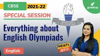 Everything About English Olympiads | CBSE | Class 9 English | Prerna Ma'am | NCERT | Gradeup