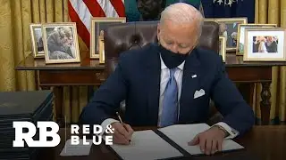 Biden signs first executive actions as president