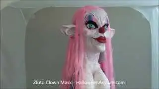 Zluto Clown Halloween Mask - HalloweenAsylum.com