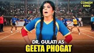 Sunil Grover As Geeta Phogat (Wrestling Champions)😂| The Kapil Sharma Show | Best Of Dr.Gulati