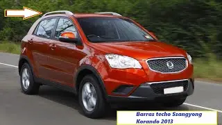 Barras porta equipaje Ssangyong Korando