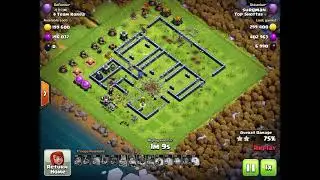 Clash of clan 3 star spam attack