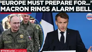 'NO NEGOTIATION WITHOUT UKRAINE,' Macron Pledges Full Support to Ukraine Amid War Escalation | Watch