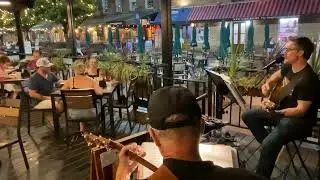 Acoustic cover Drops of Jupiter - Train - LAX with Jeri Boxx & Larry Broussard at Wexford Pub 8/2/25