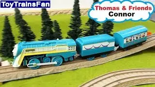 Thomas & Friends TrackMaster Connor Toy train on big layout with real water