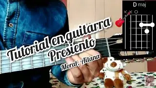 Presiento Morat, Aitana tutorial como tocar la canción en guitarra 🎸