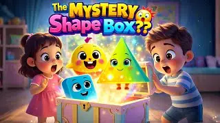 The Mystery Shape Box | Learn Shapes with Fun | Mini Machas