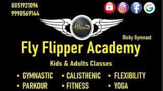 Best gymnastic Parkour academy for kids and adults | girls boys training | Ricky gymnast | delhi