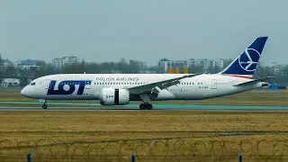 Plane Spotting Warsaw Chopin Airport (WAW) ✈️ Arrivals & Departures 4K | EP.10