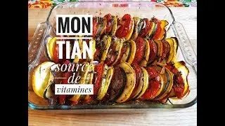 Recette de mon TIAN AUX LÉGUMES DU POTAGER