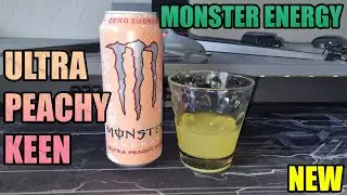 LetsDrink Nr94 / Ultra Peachy Keen Monster Energy / NEW DRINK 2024