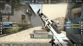Incredible Clutch Round Between G2 and Fnatic | CS:GO GAMEPLAY HIGHLIGHT