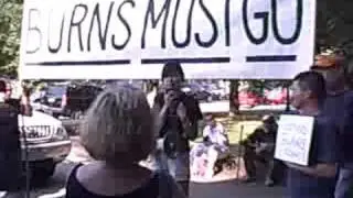 Anna Sowers at Fire Marty Burns Rally