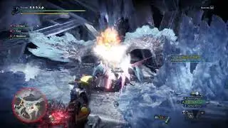 MHW Iceborne - Gameplay 139 - AT Velkhana Multiplayer | The Place Where Winter Sleeps Multiplayer