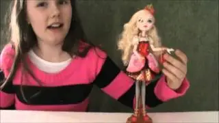 EVER AFTER HIGH APPLE WHITE DOLL REVIEW