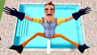 Hello Neighbor Ragdoll Physics - Epic Falls Compilation #46