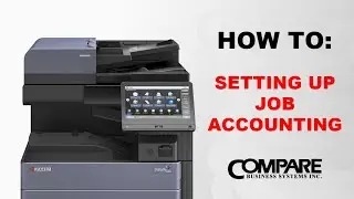 How To Set Up Job Accounting On A Kyocera Copystar Copier (3 Series)