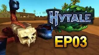 Getting Thorium in the desert! Hytale Ep 03