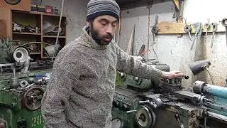 Самодельный токарный станок по металлу .Или 