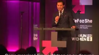 Edgar Ramirez | Discurso HeForShe: &iquest;Qu&eacute; significa ser humano?