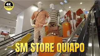 [4K] SM STORE CARRIEDO QUIAPO MANILA PHILIPPINES I MARCH MALL TOUR 2025