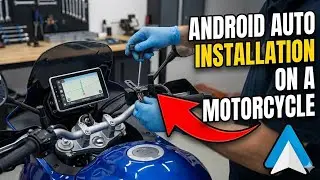 How to install android auto/apple carplay screen on your motorcycle