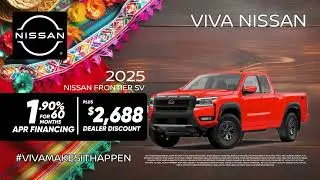 Viva Nissan September 2025 Frontier Construction Sale Commercial