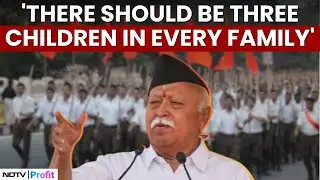 'India's Policy Suggests 2.1 Children': Mohan Bhagwat's Big Statement On India's Population