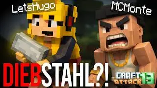 HUGO KLAUT BEI MONTE?! BAN?! 💀 | CraftAttack 13
